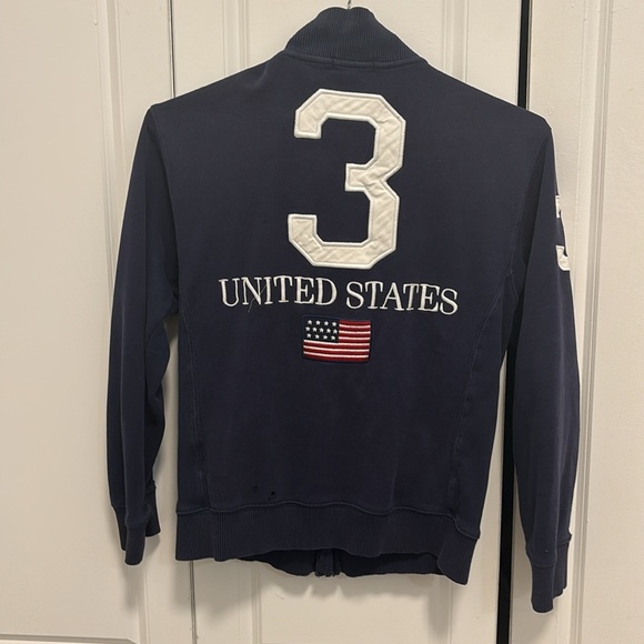 Ralph Lauren Polo Blue Jacket with Logo - Picture 3 of 4